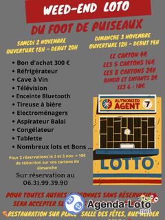 Photo du loto Loto du foot