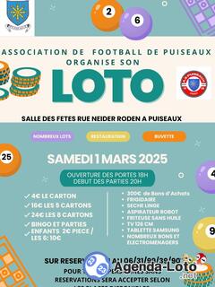 Photo du loto Loto du foot