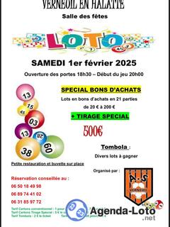 Photo du loto Loto du foot as verneuil