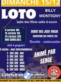 Photo Loto du football à Billy-Montigny