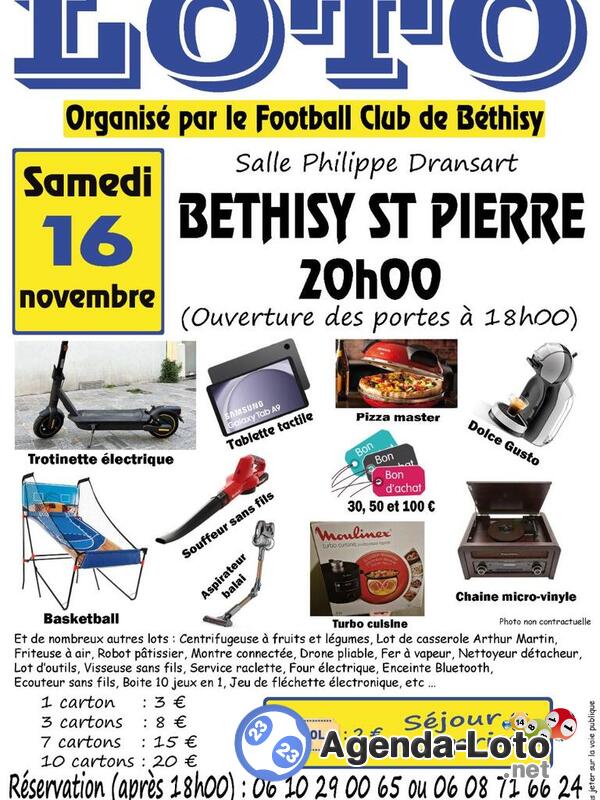 Loto du Football Club de Béthisy