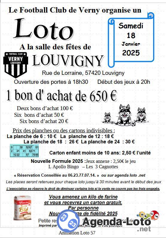 Loto du Football club de Verny