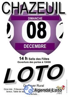 Photo du loto Loto du Foyer Rural de Chazeuil