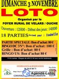 Loto du foyer rural de velars