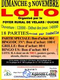 Photo Loto du foyer rural de velars à Velars-sur-Ouche