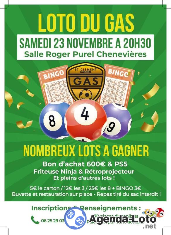 Loto du GAS Saint-Clément Laronxe