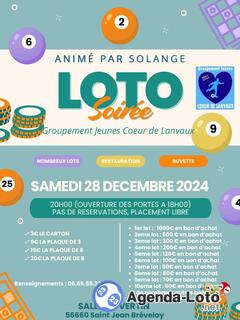 Photo du loto Loto du Groupement Jeunes du Coeur de Lanvaux