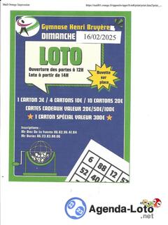 Photo du loto LOTO DU H B C Saint Maximin