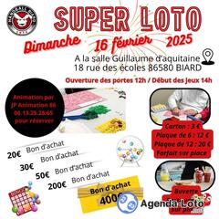 Photo du loto Loto du handball à BIARD animé par Jean-Paul