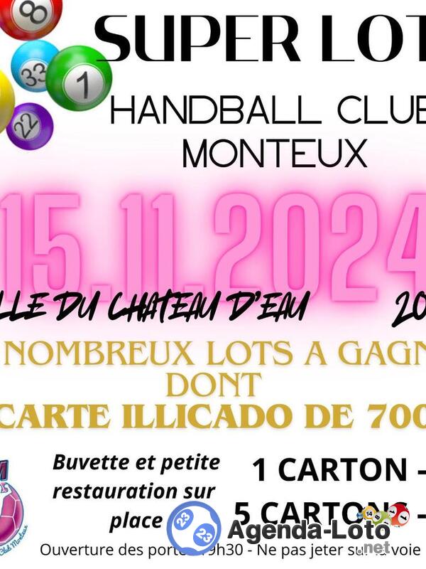 LOTO du handball club monteux