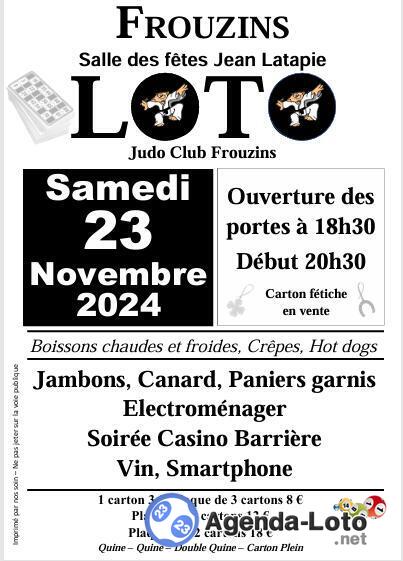 Loto du judo-club de frouzins