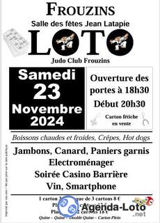 Photo du loto Loto du judo-club de frouzins