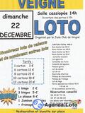 Photo loto du judo club veigne à Veigné