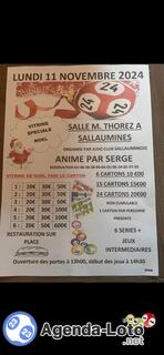 Photo du loto Loto du judo de sallaumines