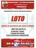 Photo Loto du Jura Dolois Football à Tavaux