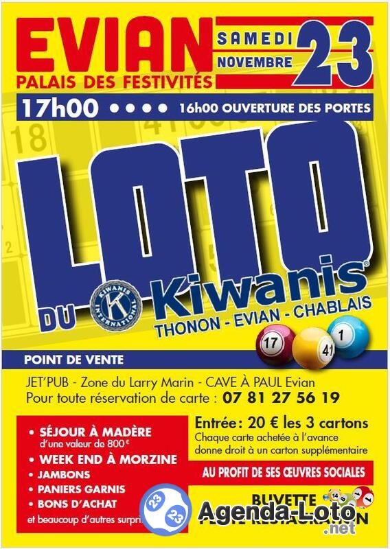 Loto du kiwanis