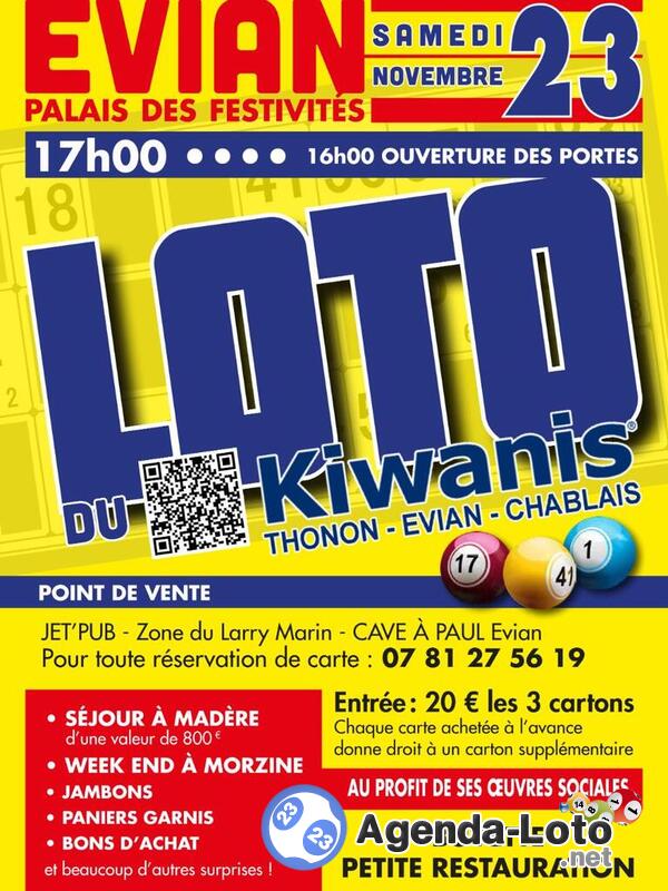 Loto du kiwanis