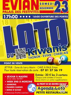 Photo du loto Loto du kiwanis