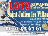 Photo Loto du Kiwanis Club de Troyes à Saint-Julien-les-Villas
