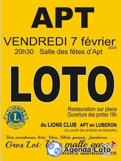 Photo du loto LOTO du Lions Club