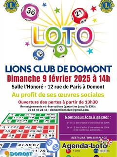 Photo du loto Loto du Lions Club de Domont