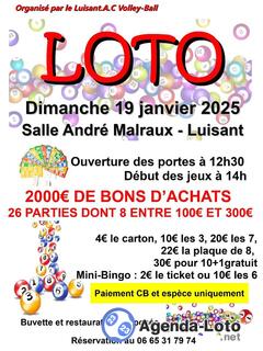 Photo du loto Loto du Luisant.A.C Volley Ball