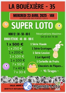 Photo du loto Loto du mercredi Handi-Baroud