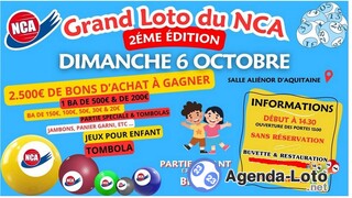 Photo du loto Loto du nca