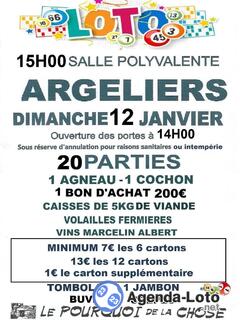 Photo du loto LOTO du Pourquoi De La Chose d'Argeliers