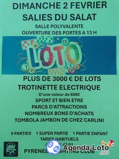 Photo du loto Loto du pyrennees fighting club