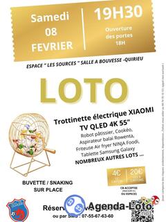 Photo du loto Loto du Racing Club Bouvesse