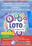 Photo Loto du rayon vert landiranais à 14h30 animé par Patrice à Landiras