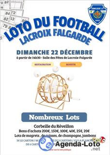 Photo du loto Loto du reveillon du football