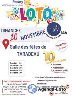 Photo du loto Loto du Rotary