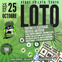 Photo du loto Loto du rugby club Bègles XIII