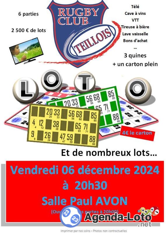 Loto Du Rugby Club Teillois