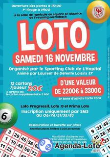 Photo du loto Loto du SC L'HÔPITAL