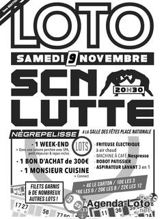 Photo du loto Loto du scn lutte