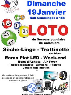 Photo du loto Loto du Secours populaire de Colomiers