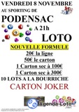 Photo Loto du SJL racing à Podensac