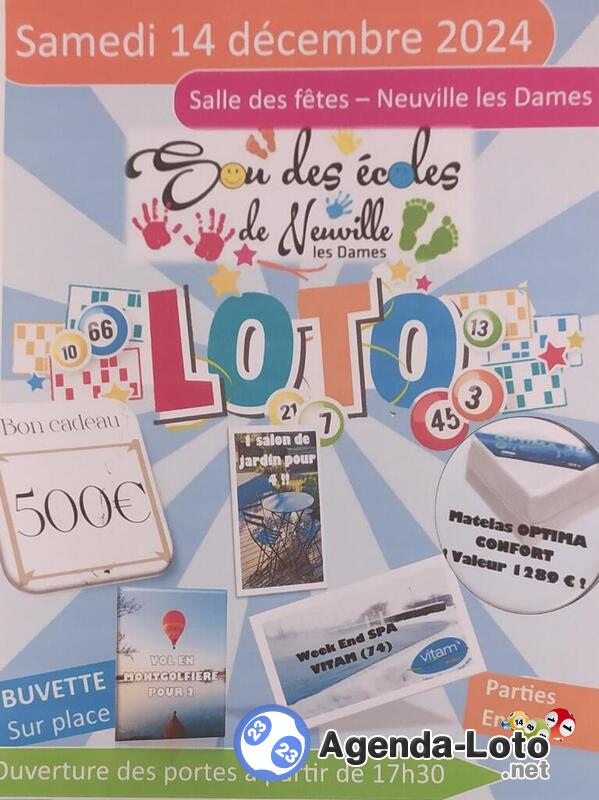 loto du sou des écoles