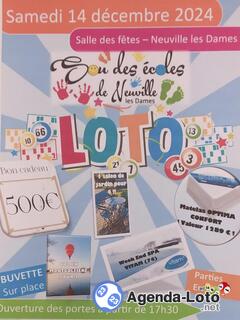 Photo du loto loto du sou des écoles