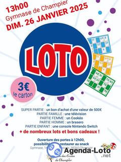 Photo du loto Loto du Sous des Écoles de Champier