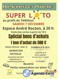 Photo du loto loto du TELETHON