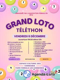 Photo du loto Loto du téléthon