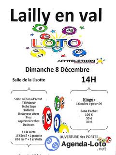 Photo du loto Loto du téléthon