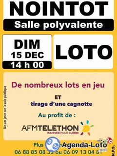 Photo du loto LOTO du Téléthon