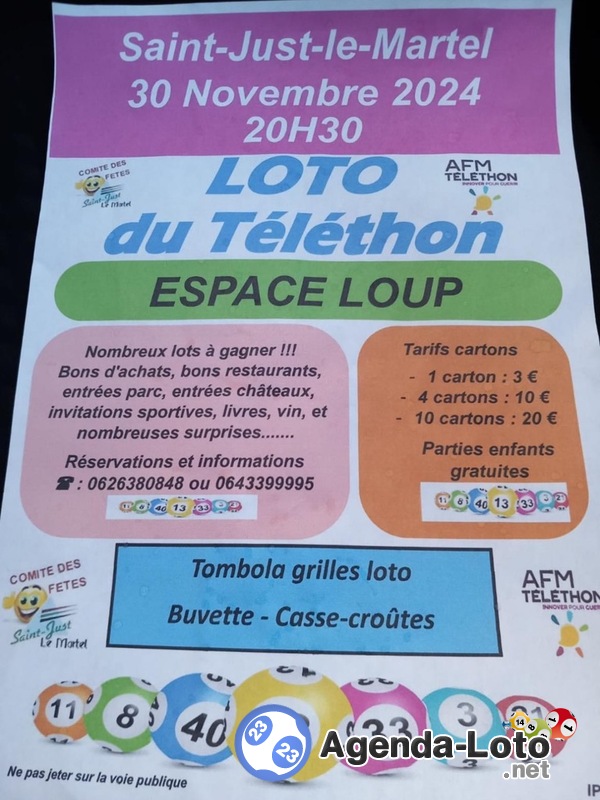 Loto du telethon