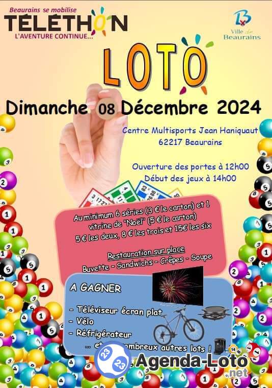 Loto du Téléthon de Beaurains