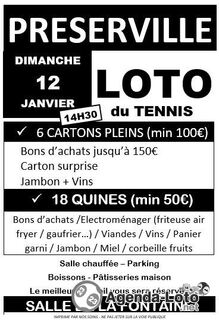 Photo du loto Loto du tennis